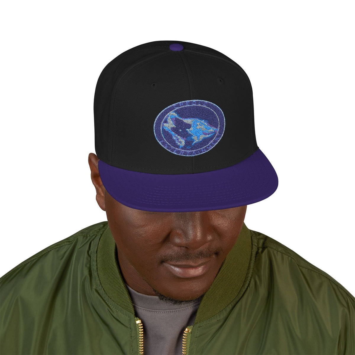Wxlf Pack Galaxy Snapback Hat